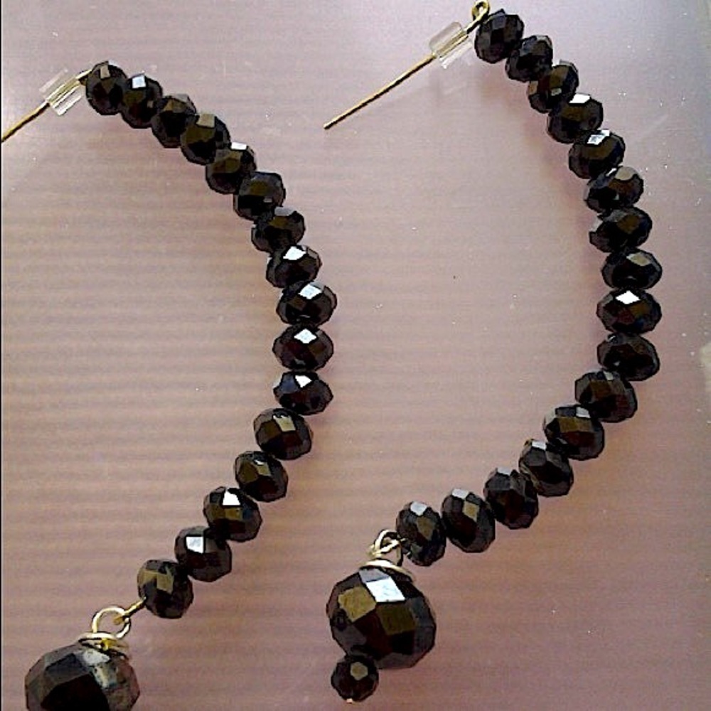 "Black" earrings